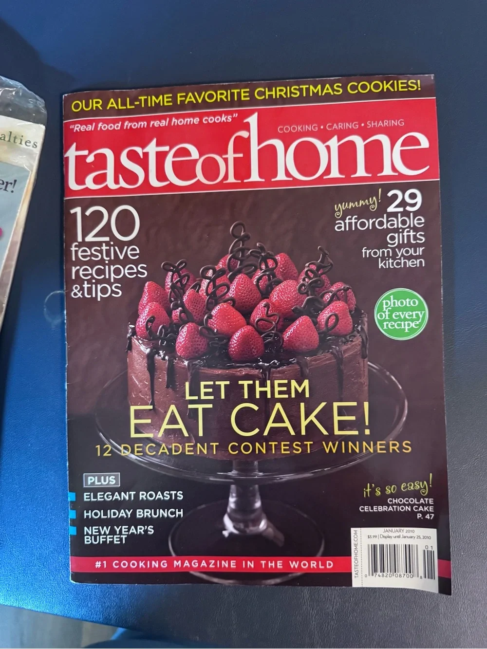 Taste of Home Magazine Lot of 5 Recipe Issues 2007-2010 Dessert Collection